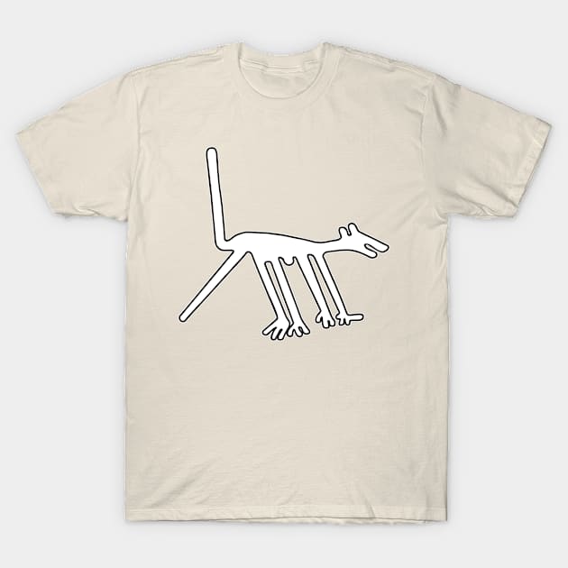 Nazca Lines T-Shirt by Huggy Mauve